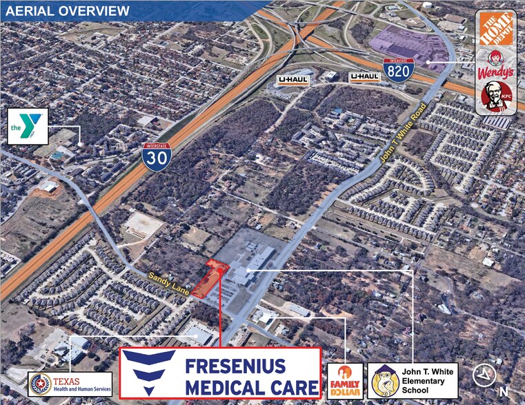 1032 Sandy Ln, Fort Worth, TX à louer - Photo du bâtiment - Image 3 de 3