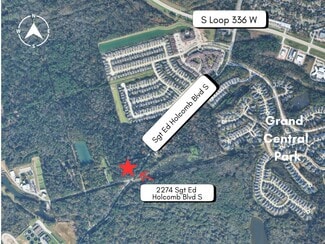 More details for 2274 Sgt Ed Holcomb Blvd S, Conroe, TX - Land for Sale
