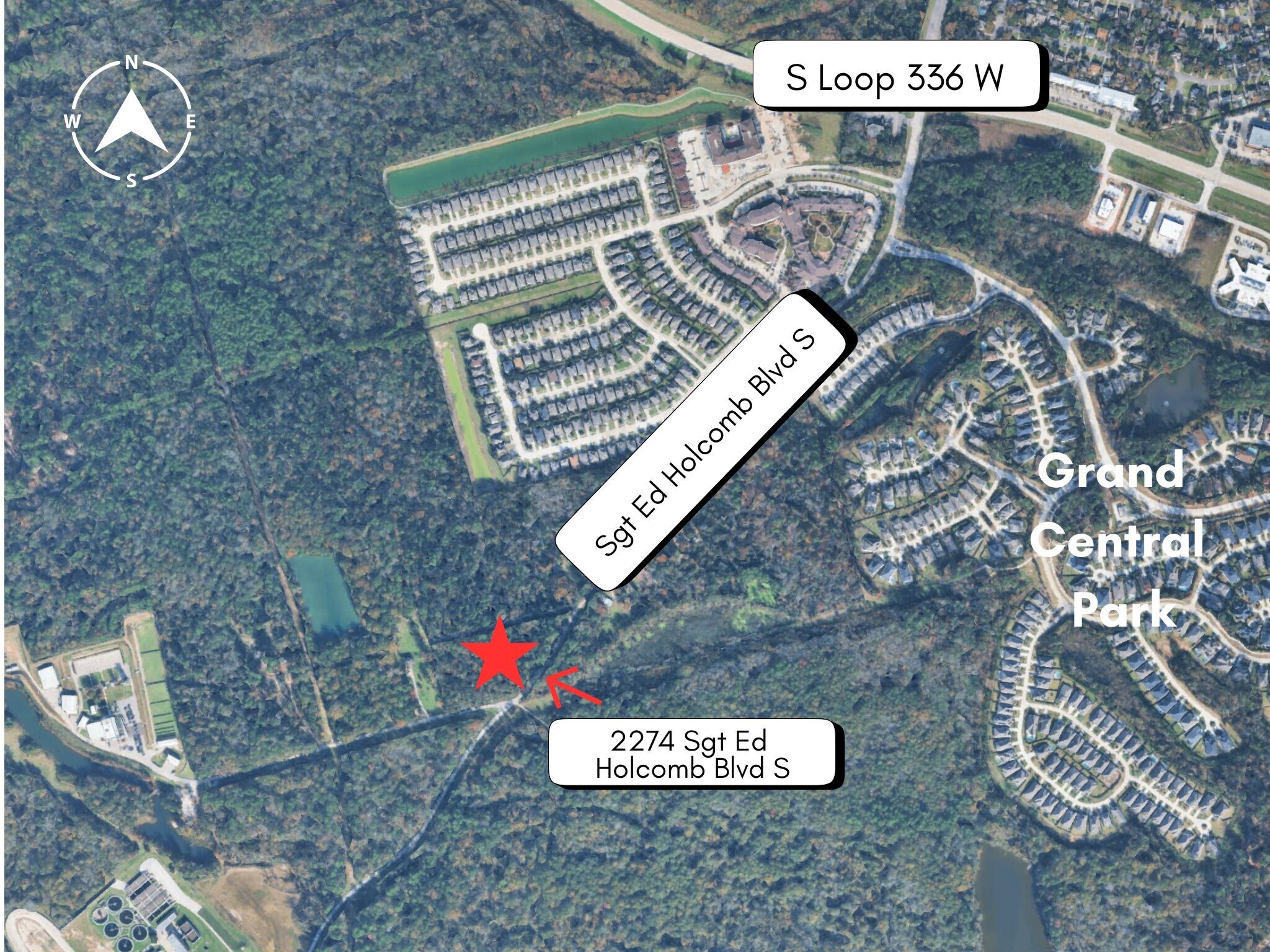 2274 Sgt Ed Holcomb Blvd S, Conroe, TX for sale Primary Photo- Image 1 of 4