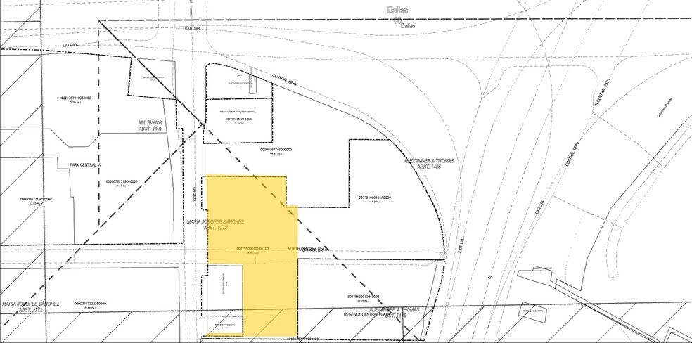 12660 Coit Rd, Dallas, TX à louer - Plan cadastral - Image 3 de 11