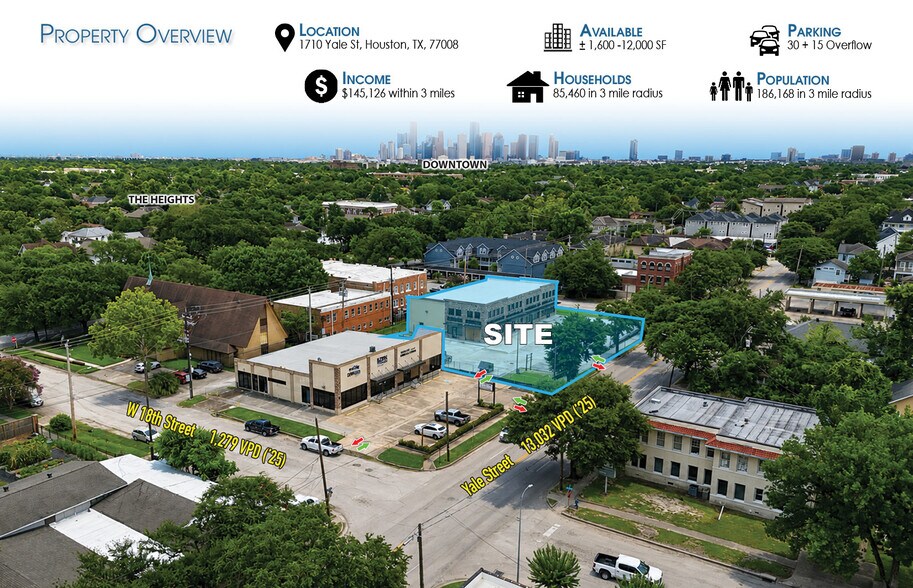 1710-1712 Yale St, Houston, TX à louer - Photo du bâtiment - Image 2 de 5