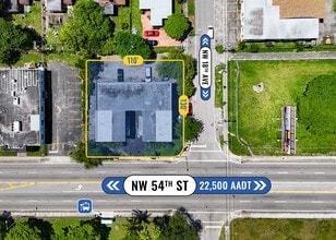 1801 NW 54th St, Miami, FL - Aérien  Vue de la carte - Image1