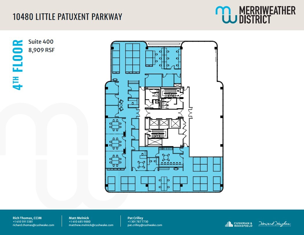 10480 Little Patuxent Pky, Columbia, MD for lease Floor Plan- Image 1 of 1