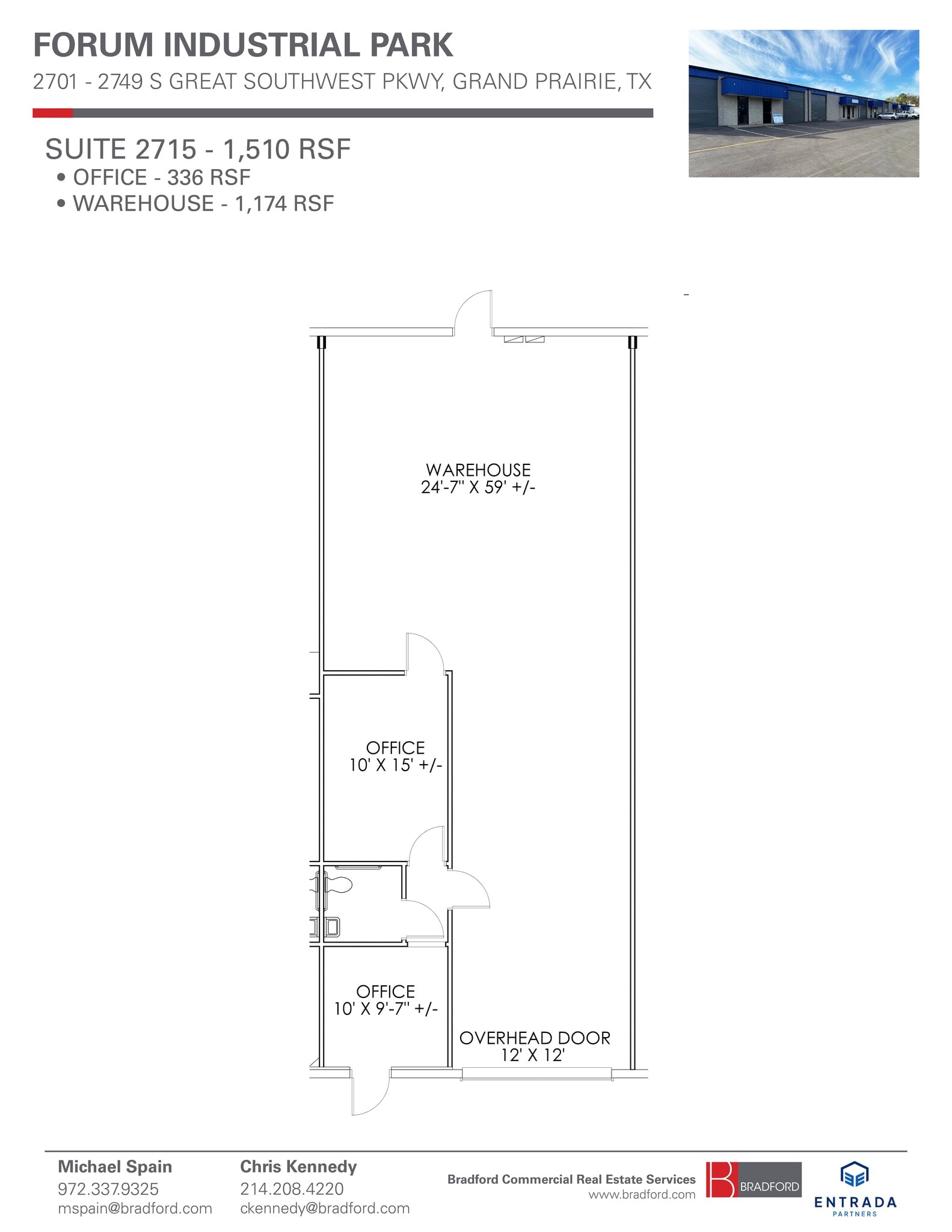2701-2749 S Great Southwest Pky, Grand Prairie, TX à louer Plan de site- Image 1 de 1