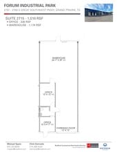 2701-2749 S Great Southwest Pky, Grand Prairie, TX à louer Plan de site- Image 1 de 1