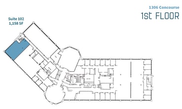 1302 Concourse Dr, Linthicum, MD for lease Floor Plan- Image 1 of 1