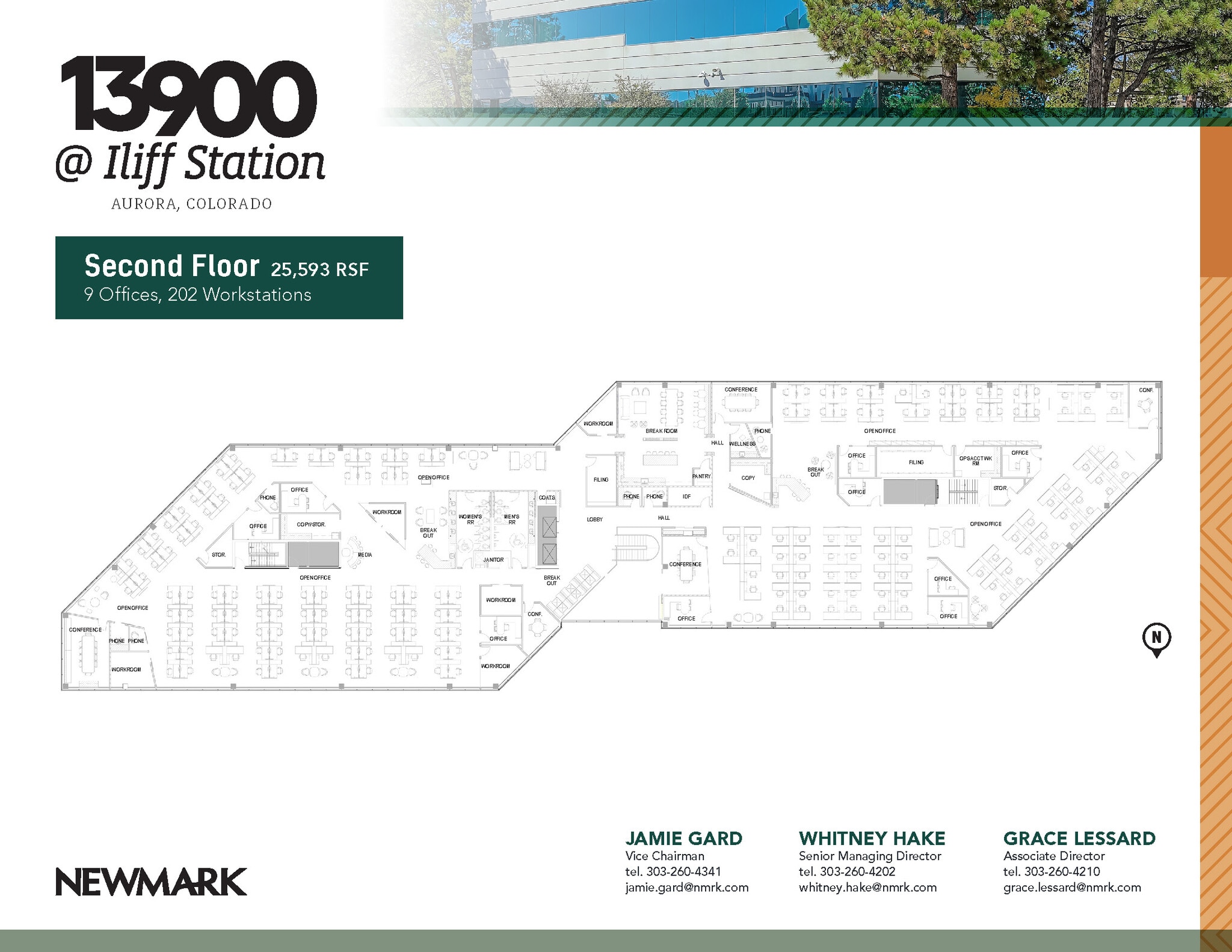 13900 E Harvard Ave, Aurora, CO à vendre Plan d’étage- Image 1 de 1