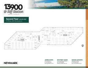 13900 E Harvard Ave, Aurora, CO à vendre Plan d’étage- Image 1 de 1