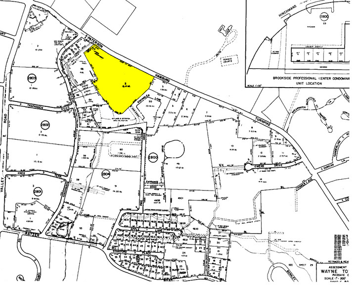 625-709 Hamburg Tpke, Wayne, NJ for lease - Plat Map - Image 2 of 9