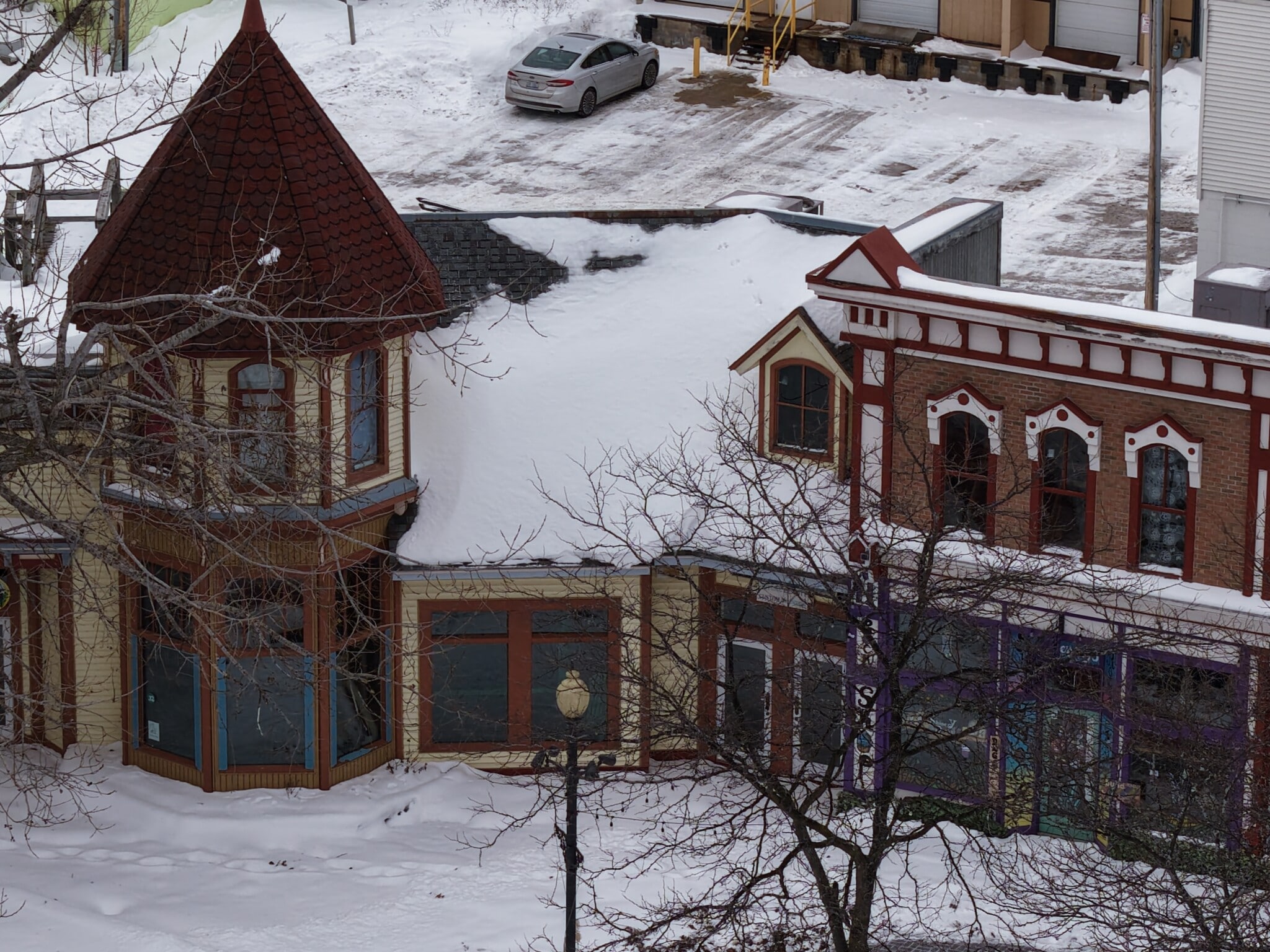 102-258 S Huron Ave, Mackinaw City, MI for lease Aerial- Image 1 of 3