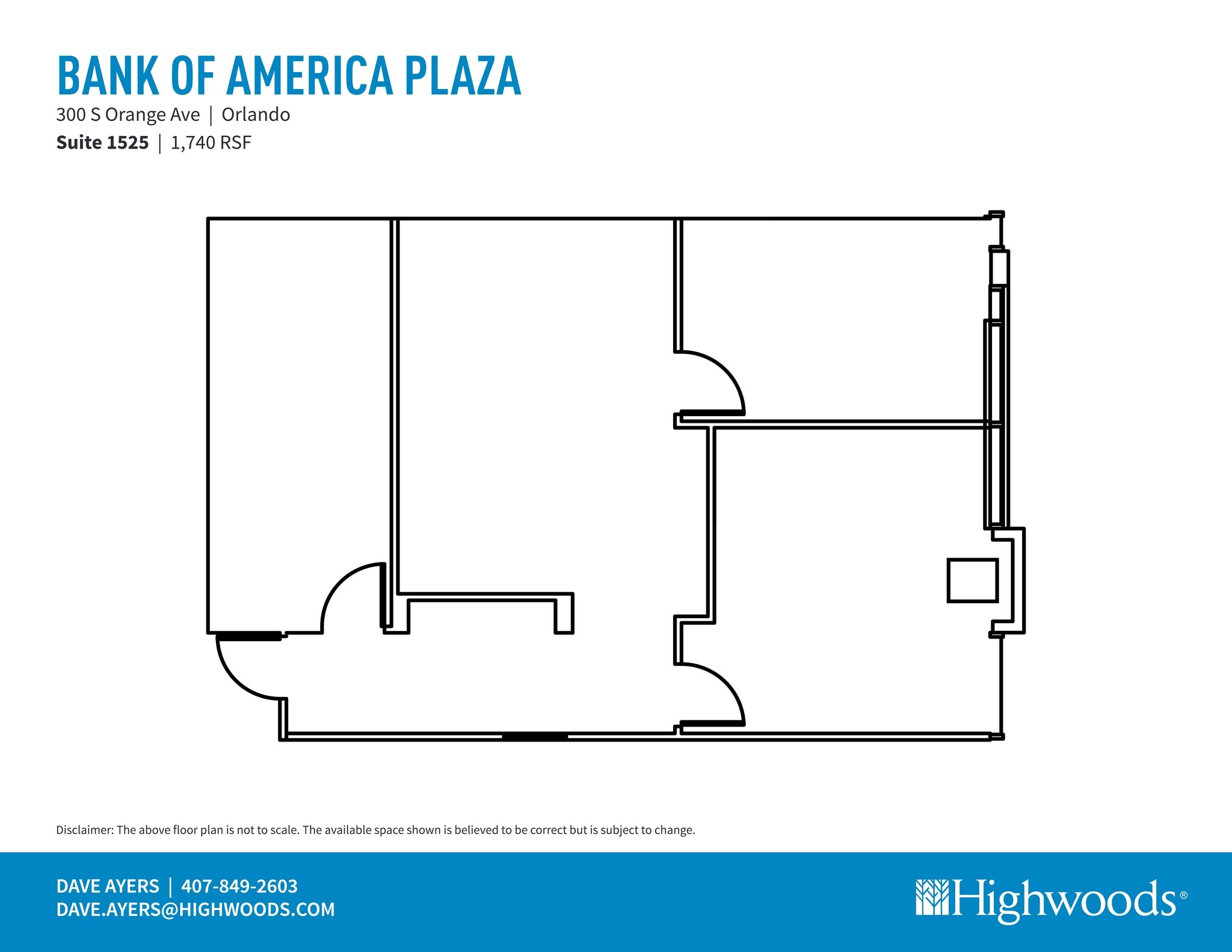 300 S Orange Ave, Orlando, FL for lease Site Plan- Image 1 of 1