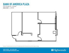 300 S Orange Ave, Orlando, FL for lease Site Plan- Image 1 of 1