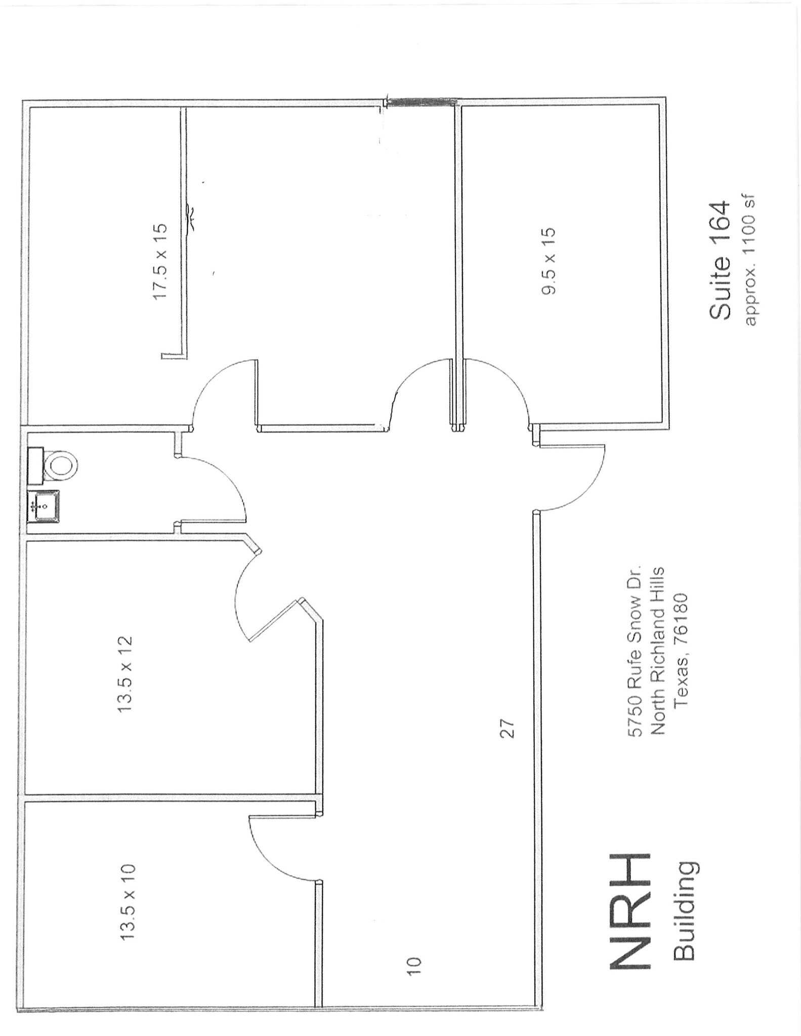 5750 Rufe Snow Dr, North Richland Hills, TX for lease Floor Plan- Image 1 of 1