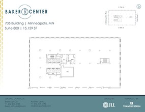 733 Marquette Ave, Minneapolis, MN à louer Plan d’étage- Image 1 de 1