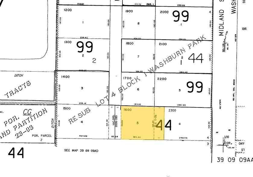 3380 Washburn Way, Klamath Falls, OR for sale - Plat Map - Image 1 of 1