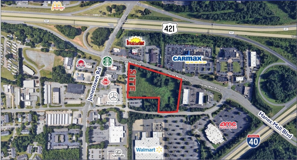 Hanes Mall Blvd, Winston-Salem, NC for sale - Building Photo - Image 2 of 3