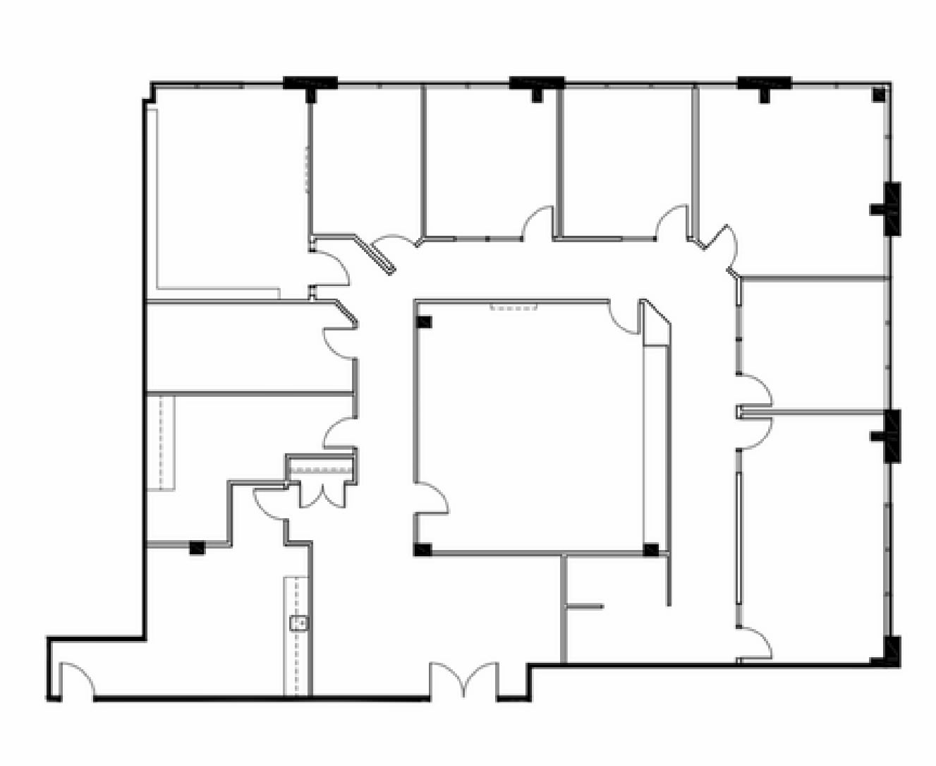 5945-5955 Airport Rd, Mississauga, ON à louer Plan d’étage- Image 1 de 1