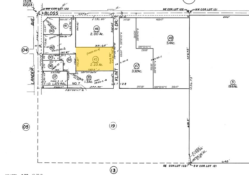 7958 Lander Avenue, Hilmar, CA à vendre - Plan cadastral - Image 2 de 15