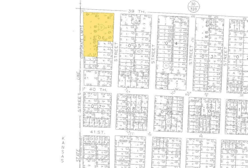 1801-1803 W 39th St, Kansas City, MO for lease - Plat Map - Image 2 of 7