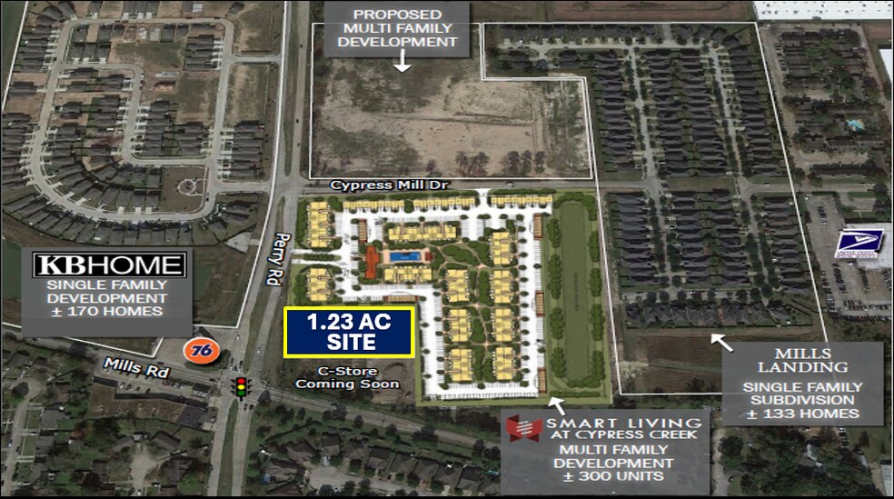 12850 Perry Rd, Houston, TX à vendre - Photo du bâtiment - Image 1 de 1