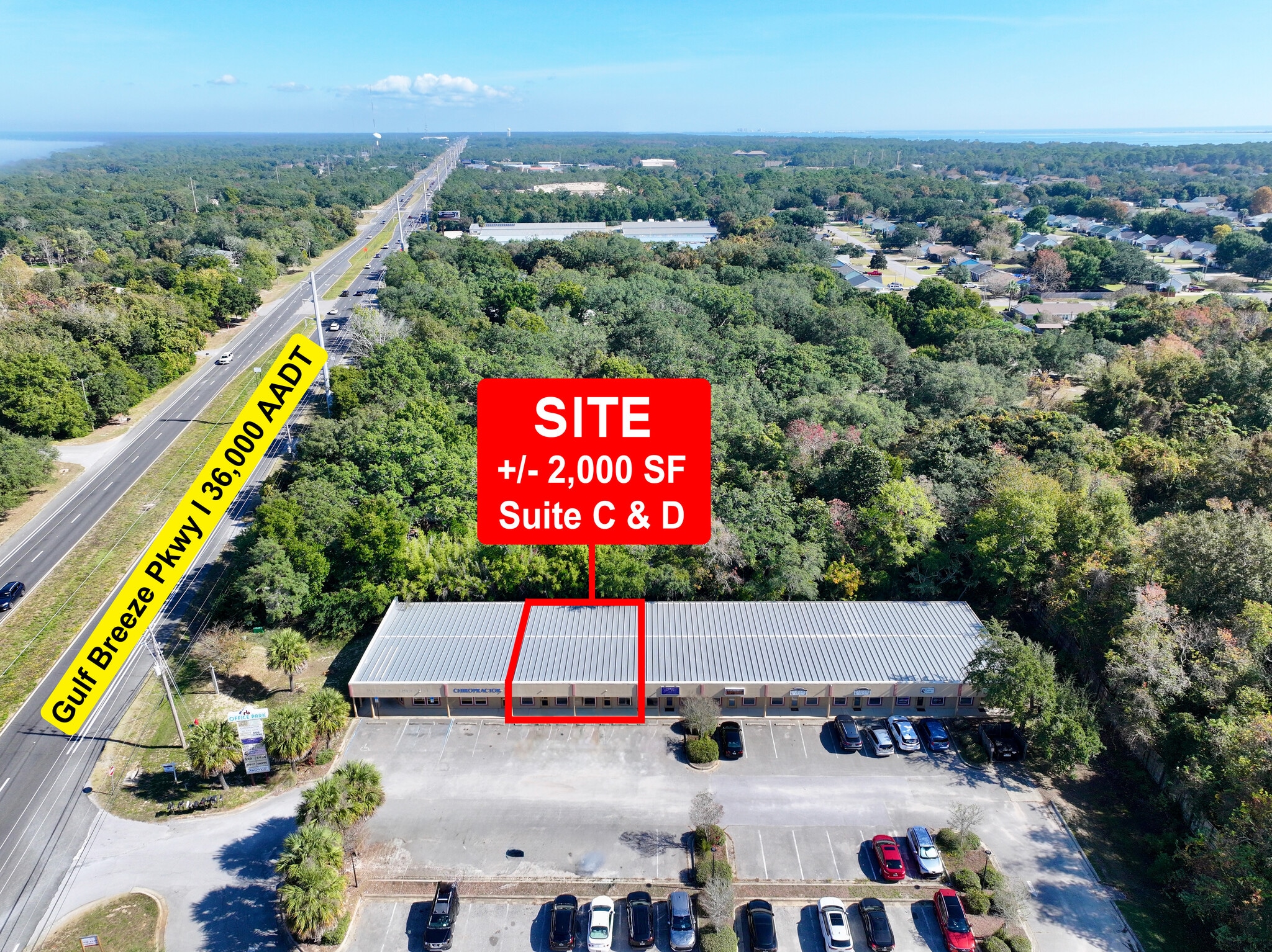 4645 Gulf Breeze Pky, Gulf Breeze, FL for sale Aerial- Image 1 of 26