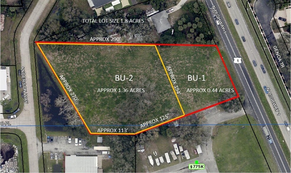 6440 N HWY US 1, Melbourne, FL à louer - Photo du bâtiment - Image 1 de 5