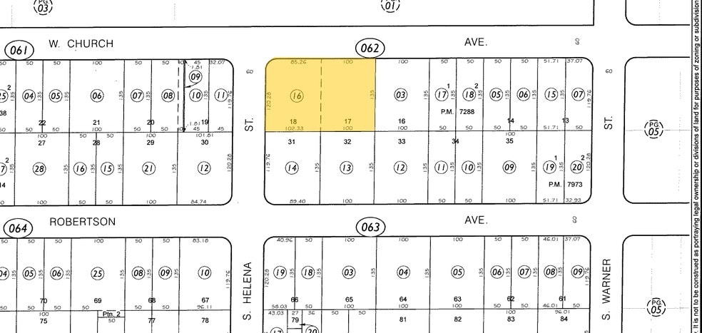 339 W Church Ave, Ridgecrest, CA à vendre - Plan cadastral - Image 2 de 33