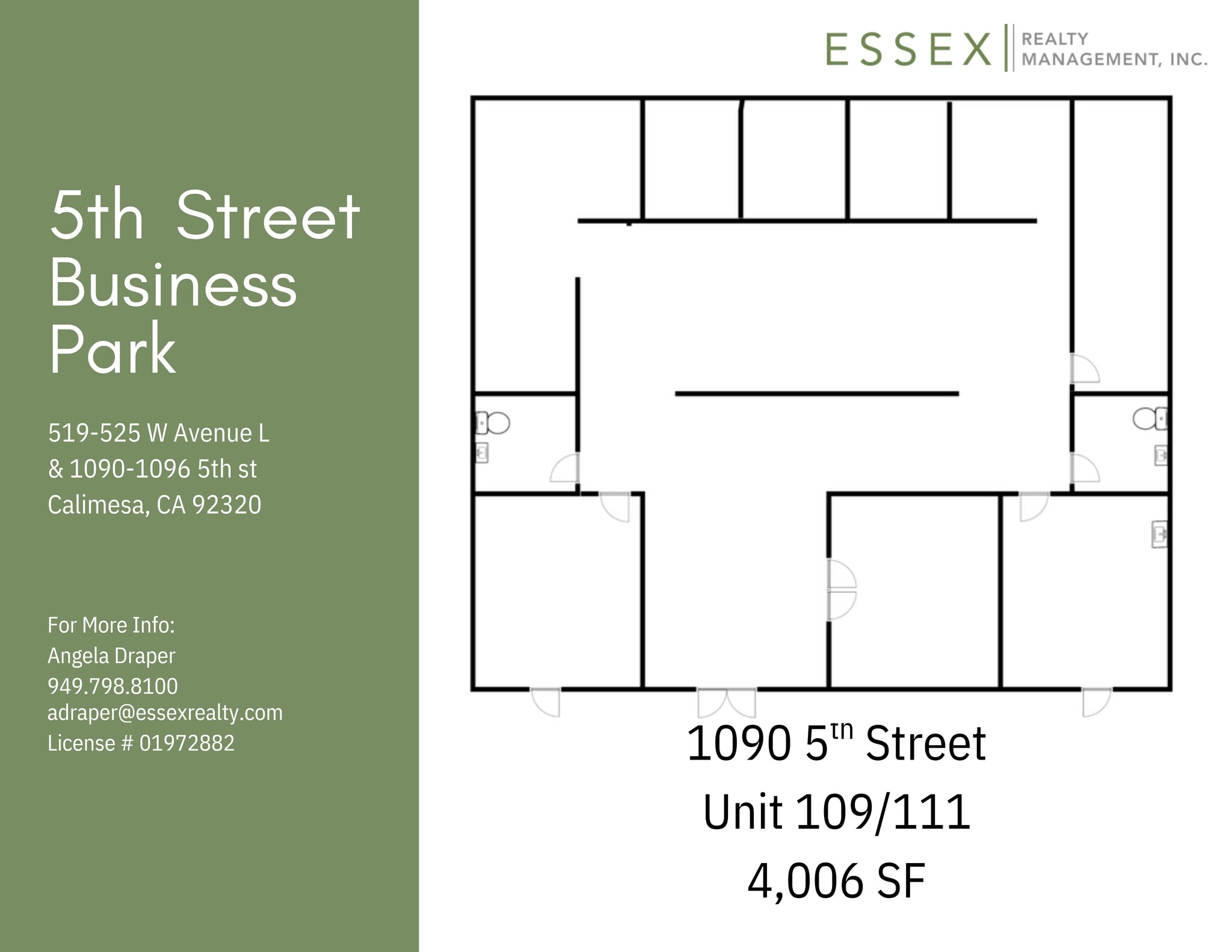 1090 5th St, Calimesa, CA for lease Site Plan- Image 1 of 1