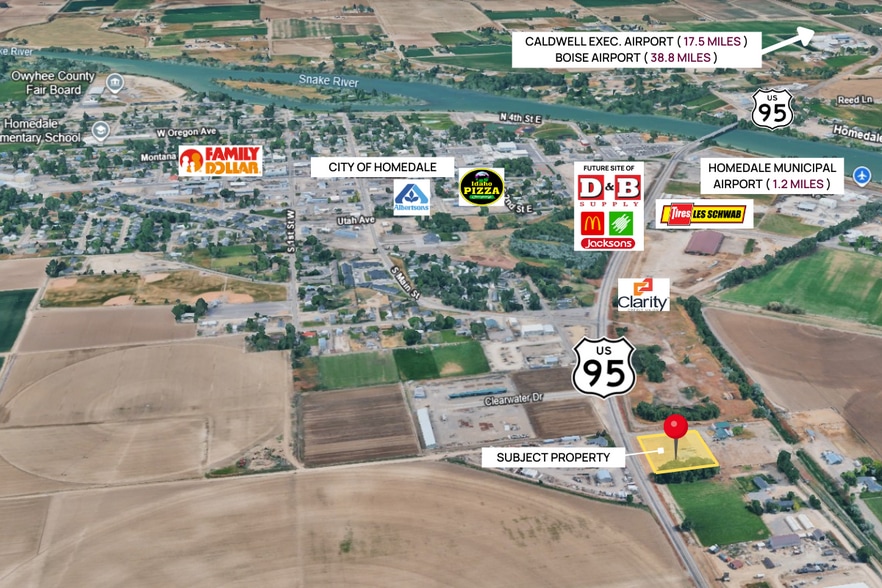 3520 Highway 95, Homedale, ID à vendre - Photo du bâtiment - Image 2 de 6