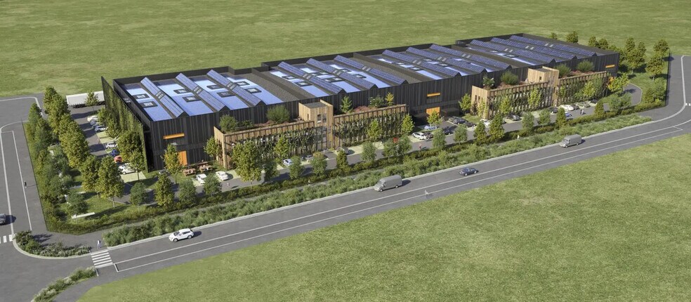 Industriel dans Puiseux-en-France à louer - Photo du bâtiment - Image 3 de 6