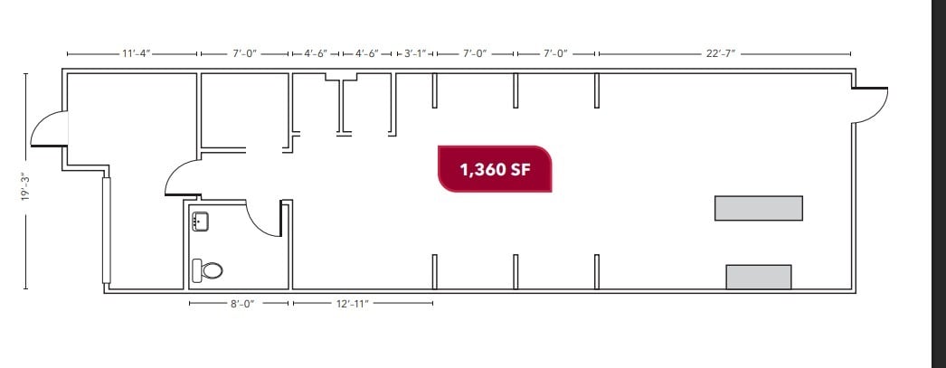 1001 Hayes Ln, Holly Springs, NC for lease Floor Plan- Image 1 of 1