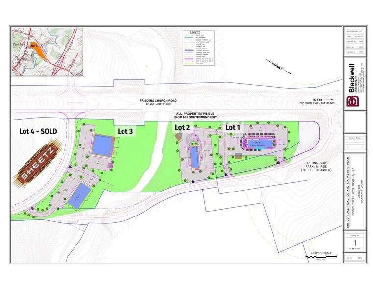 Friedens Church, Mount Crawford, VA à vendre - Plan de site - Image 2 de 5