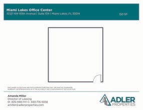15291-15327 NW 60th Ave, Miami Lakes, FL for lease Floor Plan- Image 1 of 1