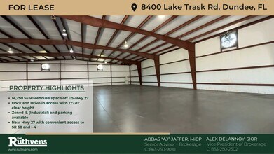 8400 Lake Trask Rd, Dundee, FL for lease - Commercial Listing Video 