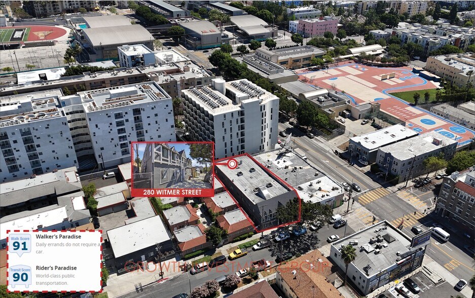 280 Witmer St, Los Angeles, CA à vendre - Photo du bâtiment - Image 3 de 23