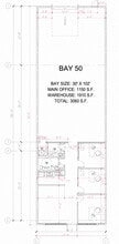 999 57th Ave NE, Calgary, AB for lease Floor Plan- Image 2 of 9