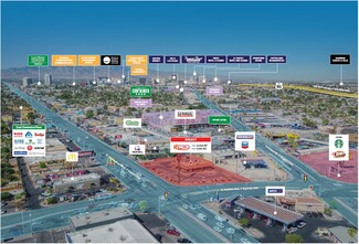 Plus de détails pour 2035 E Charleston Blvd, Las Vegas, NV - Vente au détail à louer