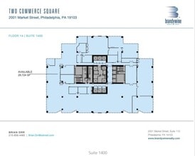 2001 Market St, Philadelphia, PA for lease Floor Plan- Image 1 of 1
