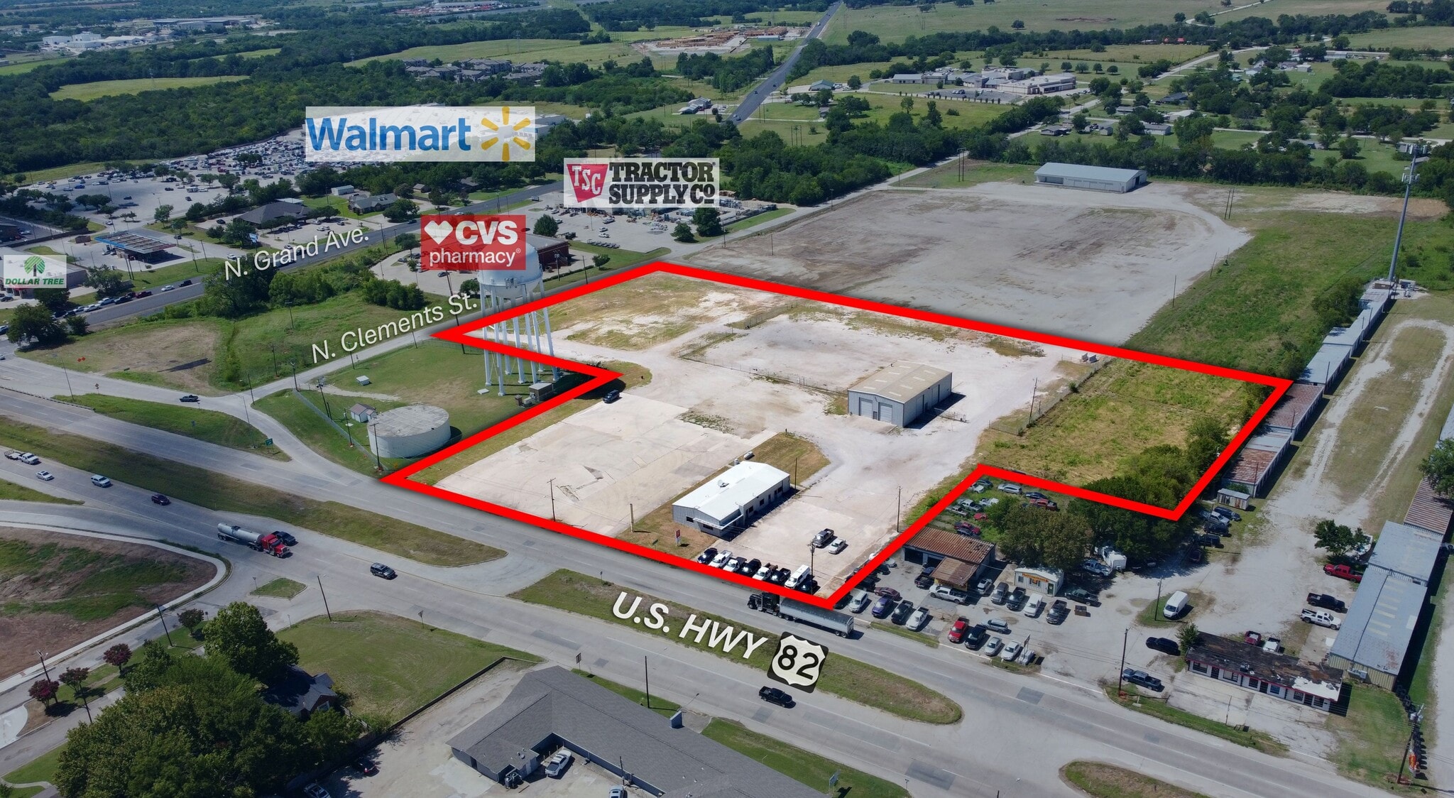 1401 E Highway 82, Gainesville, TX for lease Aerial- Image 1 of 13