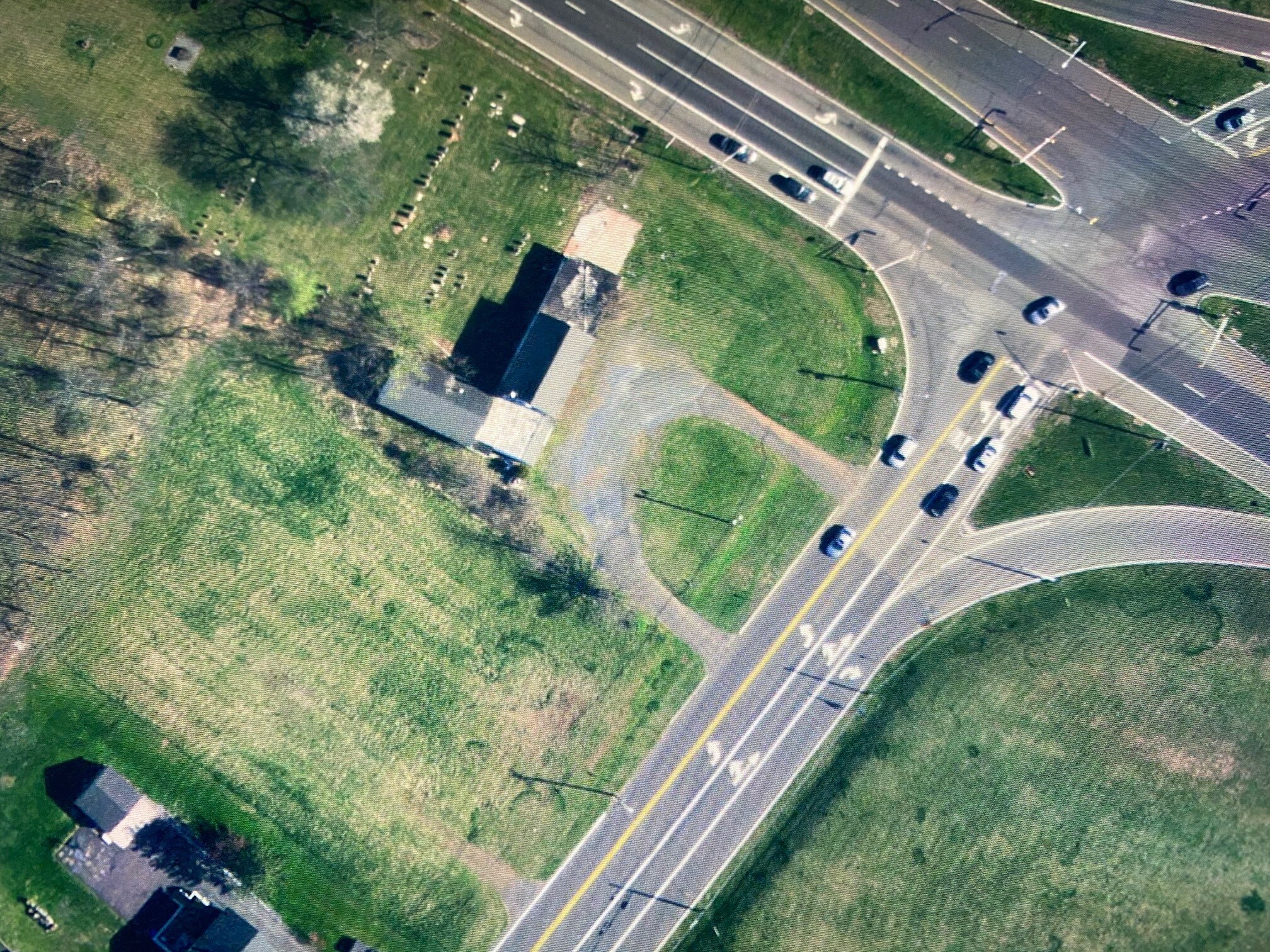 101 & 103 Main St, Readington, NJ à vendre Aérien- Image 1 de 5
