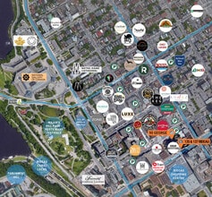 135 Rideau St, Ottawa, ON for lease Map- Image 2 of 4