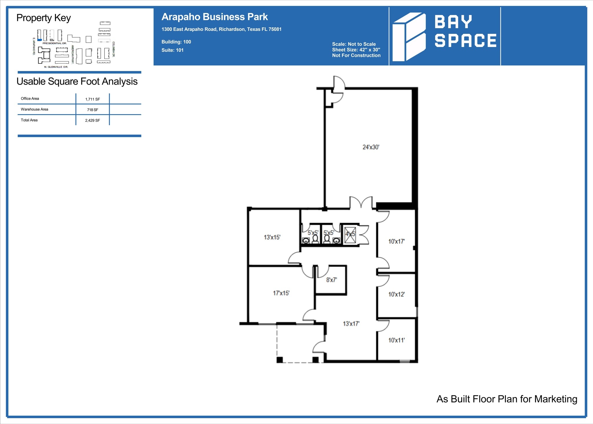 1202 E Arapaho Rd, Richardson, TX for lease Site Plan- Image 1 of 1