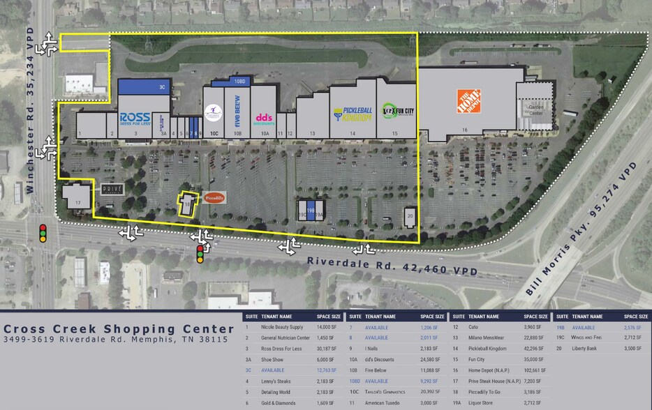 Cross Creek Shopping Center portefeuille de 5 propriétés à vendre sur LoopNet.ca - Photo du bâtiment - Image 2 de 5