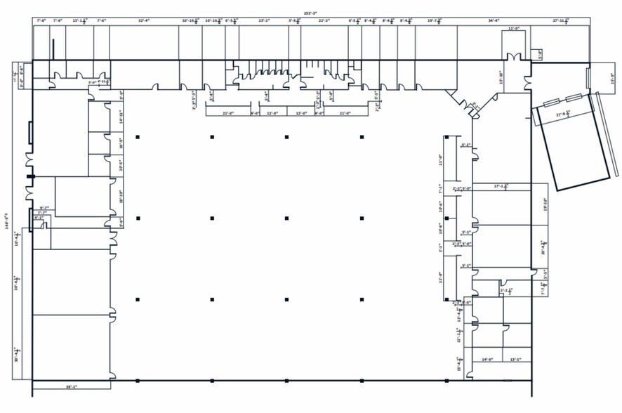 1127 E Villa Maria Rd, Bryan, TX à louer - Plan d’étage - Image 3 de 3