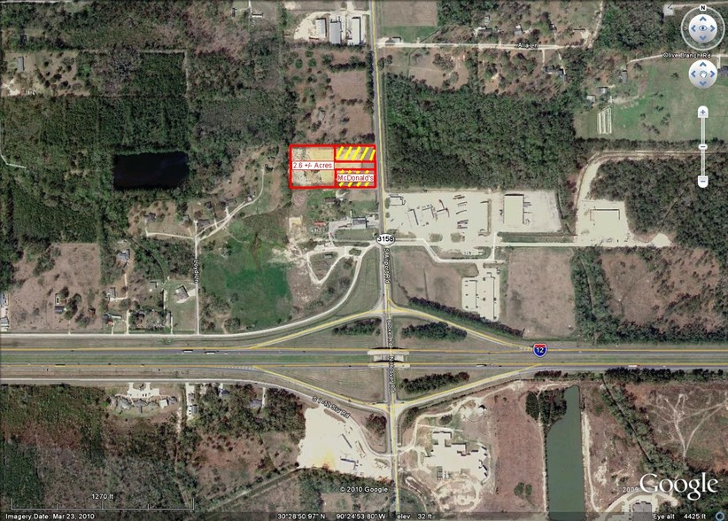 S Airport Rd, Hammond, LA for sale - Aerial - Image 2 of 3