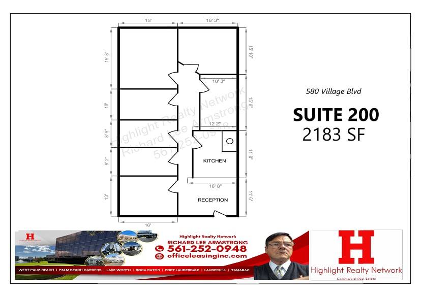 580 Village Blvd, West Palm Beach, FL à louer Photo intérieure- Image 1 de 6