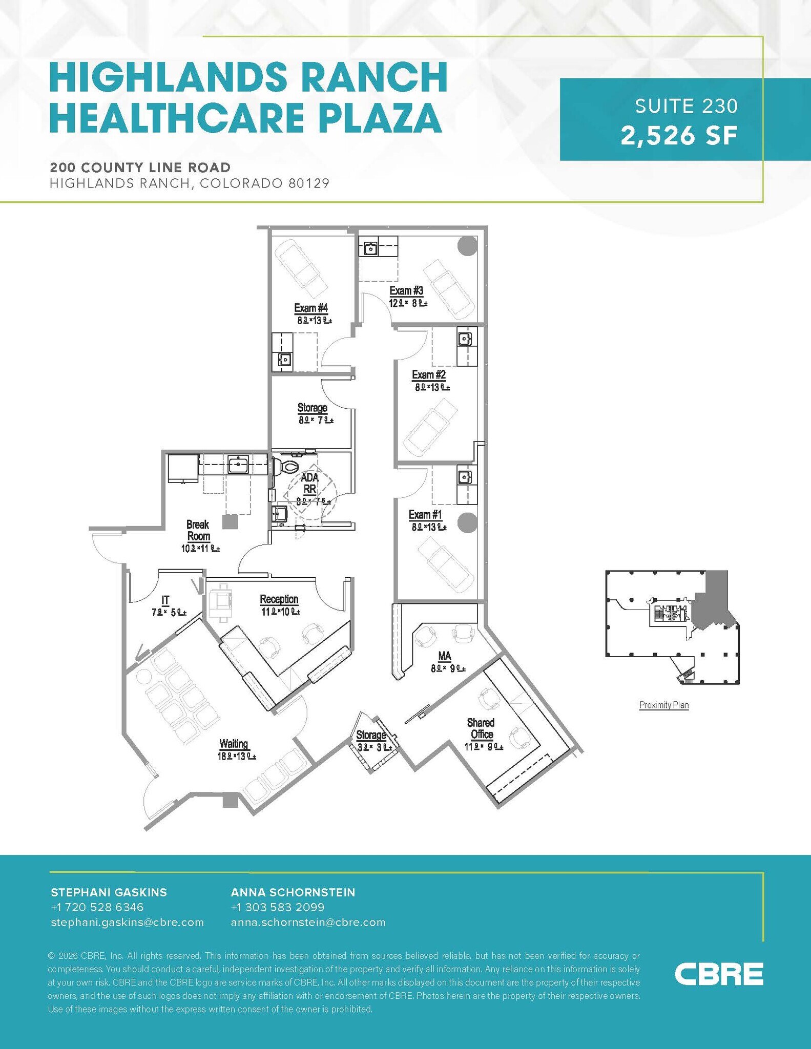 200 W County Line Rd, Highlands Ranch, CO for lease Interior Photo- Image 1 of 5
