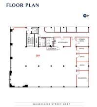 366 Adelaide St W, Toronto, ON for lease Floor Plan- Image 1 of 1