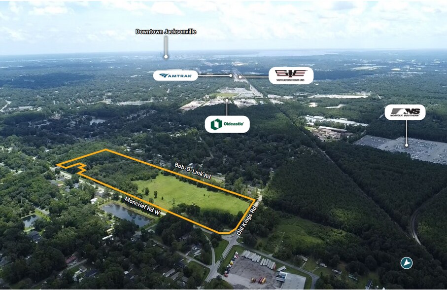 7775 Old Kings Rd, Jacksonville, FL à vendre - Aérien - Image 3 de 9