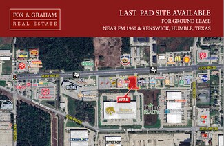 Plus de détails pour FM 1960 & Kenswick Rd, Humble, TX - Terrain à louer